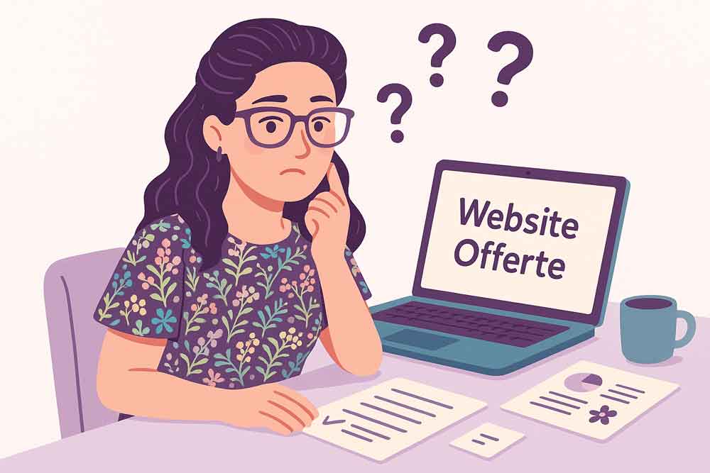Website Offerte vergleichen